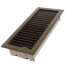 4" x 10" (Wall Opening Size) Golden Sand Deluxe Floor Diffuser (411 Series)