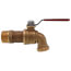 T-537LNL 3/4" Forged Brass Ball Valve Hose Bibb w/ Lever Handle (Lead Free)
