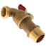 T-540 3/4" Forged Brass Water Heater Drain Ball Valve w/ Lever Handle (Lead Free)