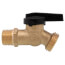 1/2" MNPT R671 Brass No Kink Ball Valve Hose Bibb