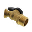 3/4" MNPT R671 Brass No Kink Ball Valve Hose Bibb