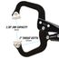 6" C-Clamp Locking Pliers w/ Swivel Pads