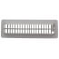 2" x 10" (Wall Opening Size) White Floor Diffuser (421 Series)