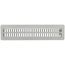 2" x 14" (Wall Opening Size) White Floor Diffuser (421 Series)