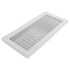 4" x 10" (Wall Opening Size) White Floor Diffuser (421 Series)