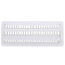 4" x 12" (Wall Opening Size) White Floor Diffuser (421 Series)