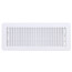4" x 12" (Wall Opening Size) White Floor Diffuser (421 Series)
