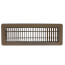 4" x 14" (Wall Opening Size) Golden Sand Floor Diffuser (421 Series)