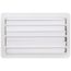 6" x 10" (Wall Opening Size) White Floor Diffuser (421 Series)