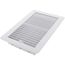 6" x 10" (Wall Opening Size) White Floor Diffuser (421 Series)
