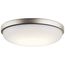 Ceiling Space 14.5" LED Flush Mount (Brushed Nickel)