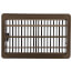 6" x 10" (Wall Opening Size) Golden Sand Floor Diffuser (421 Series)