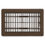 6" x 10" (Wall Opening Size) Golden Sand Floor Diffuser (421 Series)