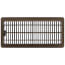 6" x 14" (Wall Opening Size) Golden Sand Floor Diffuser (421 Series)