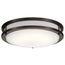 Avon 14" LED Flush Mount w/ Acrylic (Olde Bronze)