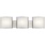 30" 3 Light LED Vanity Light (Brushed Nickel)