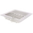 6" x 6" (Wall Opening Size) White Sidewall/Ceiling Register (661 Series)