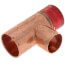 1" x 3/4" Copper Red Ring Monoflo Tee