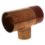 1-1/2" x 1" Copper Red Ring Monoflo Tee