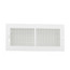 10" x 4" (Wall Opening Size) White Sidewall/Ceiling Register (661 Series)