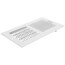 10" x 5" (Wall Opening Size) White Sidewall/Ceiling Register (661 Series)