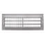 12" x 4" (Wall Opening Size) White Sidewall/Ceiling Register (661 Series)