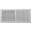 12" x 5" (Wall Opening Size) White Sidewall/Ceiling Register (661 Series)