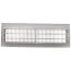 14" x 4" (Wall Opening Size) White Sidewall/Ceiling Register (661 Series)