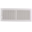 14" x 5" (Wall Opening Size) White Sidewall/Ceiling Register (661 Series)