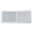 16" x 6" (Wall Opening Size) White Sidewall/Ceiling Register (661 Series)