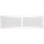 24" x 6" (Wall Opening Size) White Sidewall/Ceiling Register (661 Series)