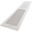 24" x 6" (Wall Opening Size) White Sidewall/Ceiling Register (661 Series)