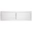 24" x 6" (Wall Opening Size) White Sidewall/Ceiling Register (661 Series)