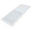 24" x 8" (Wall Opening Size) White Sidewall/Ceiling Register (661 Series)