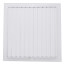 12" x 12" (Wall Opening Size) White Sidewall/Ceiling Register (661 Series)