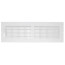 16" x 4" (Wall Opening Size) White Sidewall/Ceiling Register (661 Series)