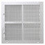 10" x 10" (Wall Opening Size) White Sidewall/Ceiling Register (661 Series)