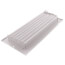 10" x 4" (Wall Opening Size) White Sidewall/Ceiling Register w/ Fusible Link (661MFL Series)