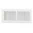 10" x 4" (Wall Opening Size) White Sidewall/Ceiling Register w/ Fusible Link (661MFL Series)