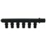 EVERLOC+ Poly Closed-end Multi-Port Tee, 6 Outlets, 3/4" x 1/2"