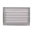 10" x 6" White Baseboard Register (664 Series)