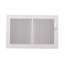 10" x 6" White Baseboard Register (664 Series)
