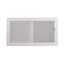 12" x 6" White Baseboard Register (664 Series)