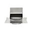 4" Aluminum Roof Exhaust Vent w/ Damper, 1.75" Pipe (22 Gauge)