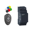 Harmony Wireless Push Button & Non-Config. Receiver + 10 Colored Caps, Plastic (24 VDC)