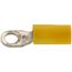 Vinyl Insulated Closed Ring Terminal, 12-10 AWG, Bolt #10 (Copper)