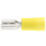 Vinyl Insulated Female Disconnect, 12-10 AWG, Tab Size .250x.032 (Copper)