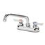 Silver Series 4" Center Deck Mount Kitchen Faucet w/ 6" Spout, 11-406L