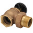 1-1/4" T-431 (FNPT X MNPT) Bronze Steam Angle Radiator Valve