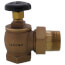 1-1/2" T-431 (FNPT X MNPT) Bronze Steam Angle Radiator Valve